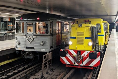 Pražské historické metro EČS a „Prasátko“